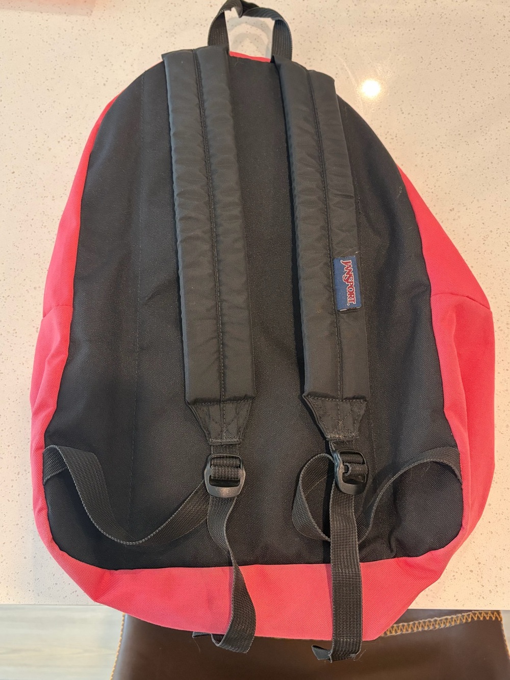 Hot Pink Jansport Backpack - Picture 3 of 4